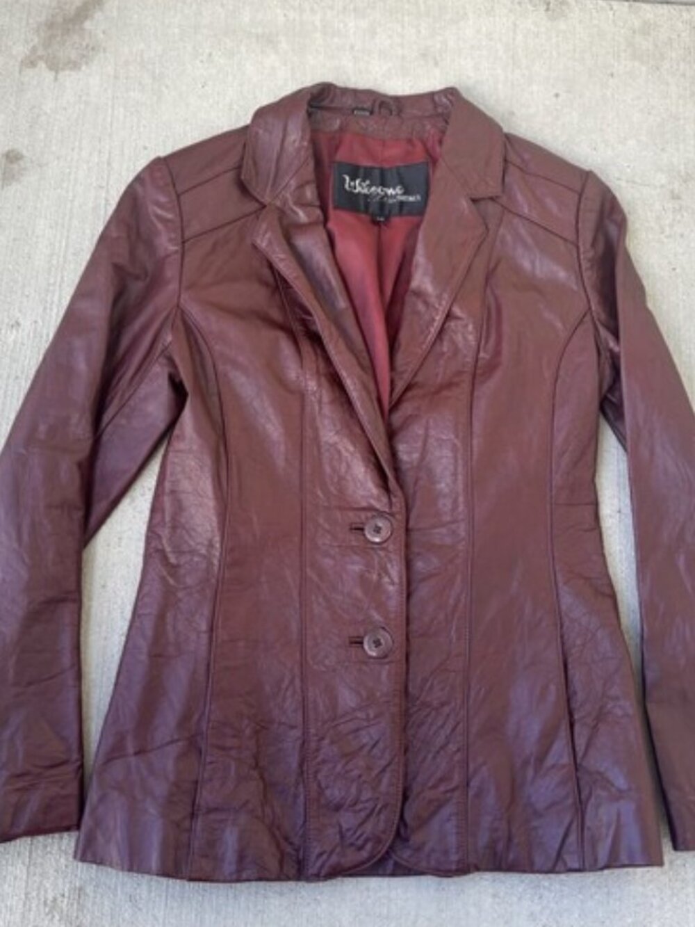 Wilson's Leather Blazer Petite size XS